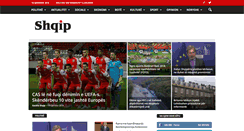 Desktop Screenshot of gazeta-shqip.com