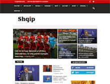 Tablet Screenshot of gazeta-shqip.com